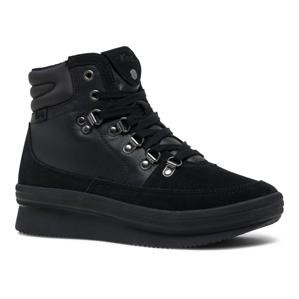 Bota Keds Midland Feminina Resistente à água Preta