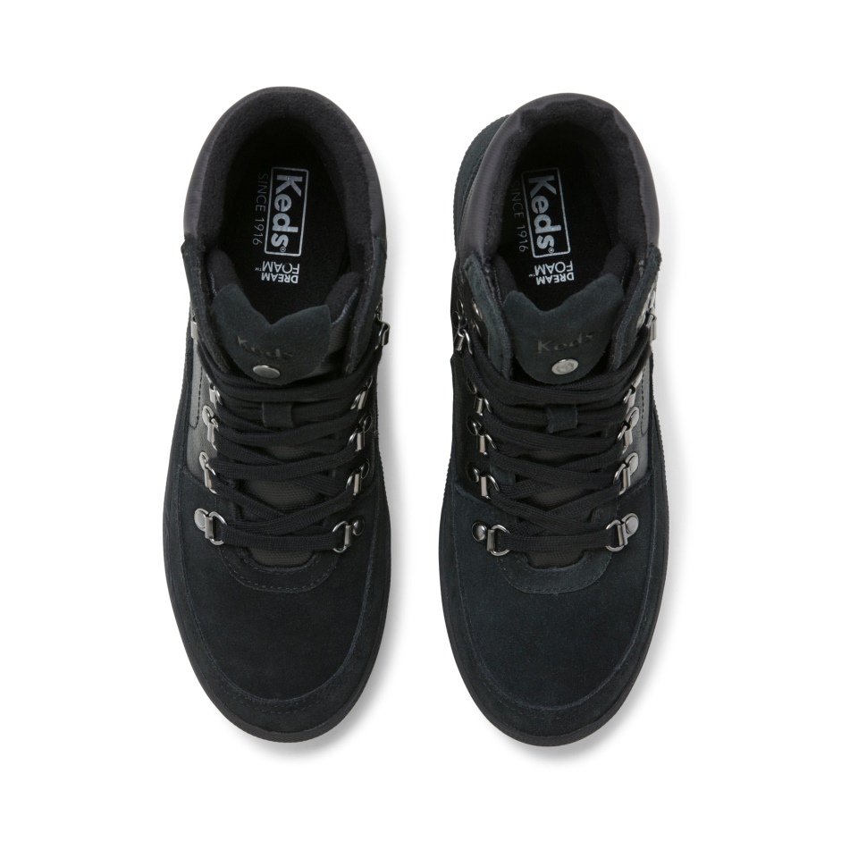 Bota Keds Midland Feminina Resistente à água Preta