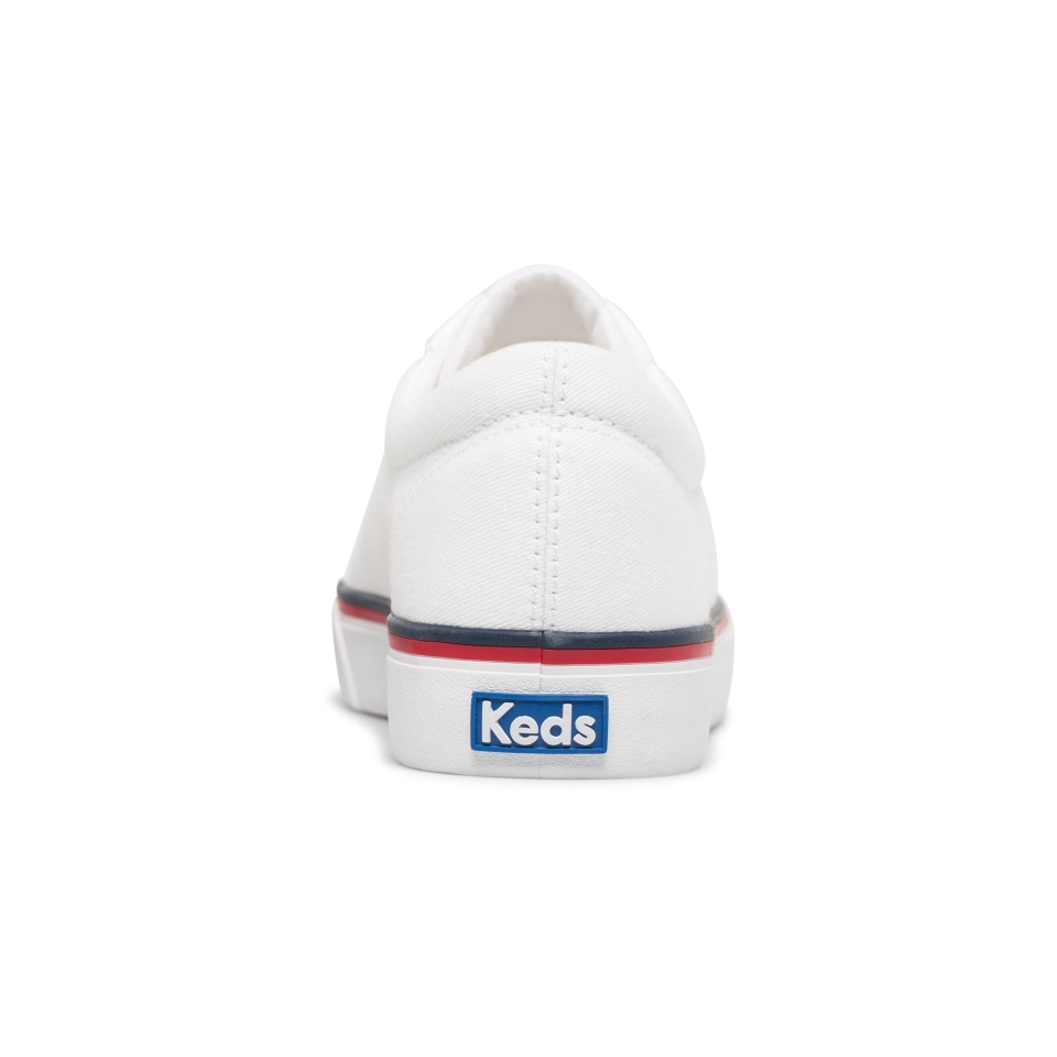 Chute De Salto Feminino Keds Feat Algodão Orgânico Branco