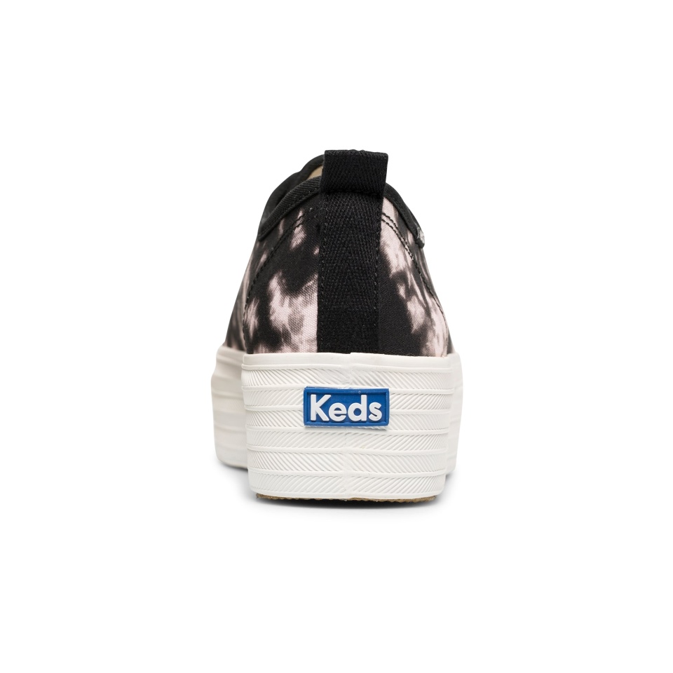 Feito Triplo Feminino Keds Tie Dye De Algodão Orgânico