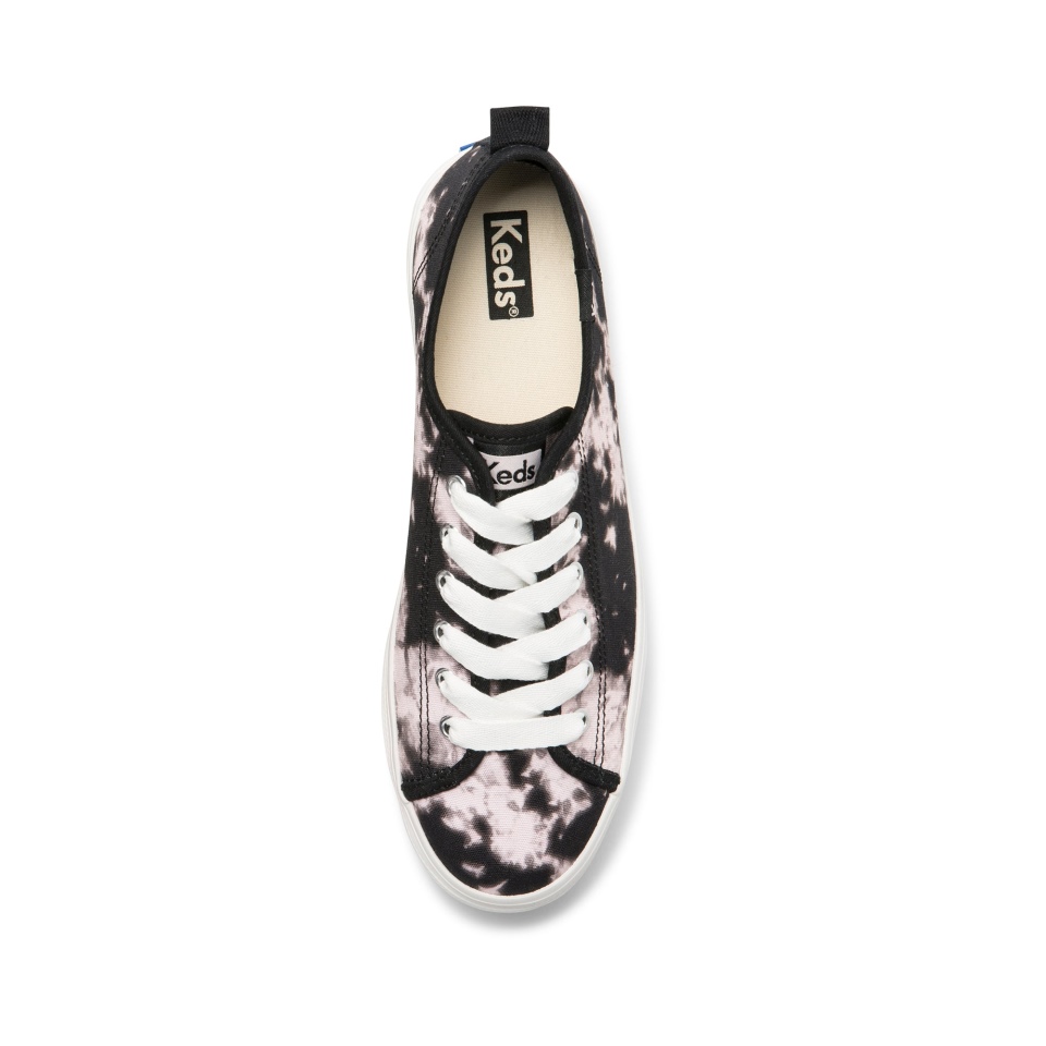 Feito Triplo Feminino Keds Tie Dye De Algodão Orgânico
