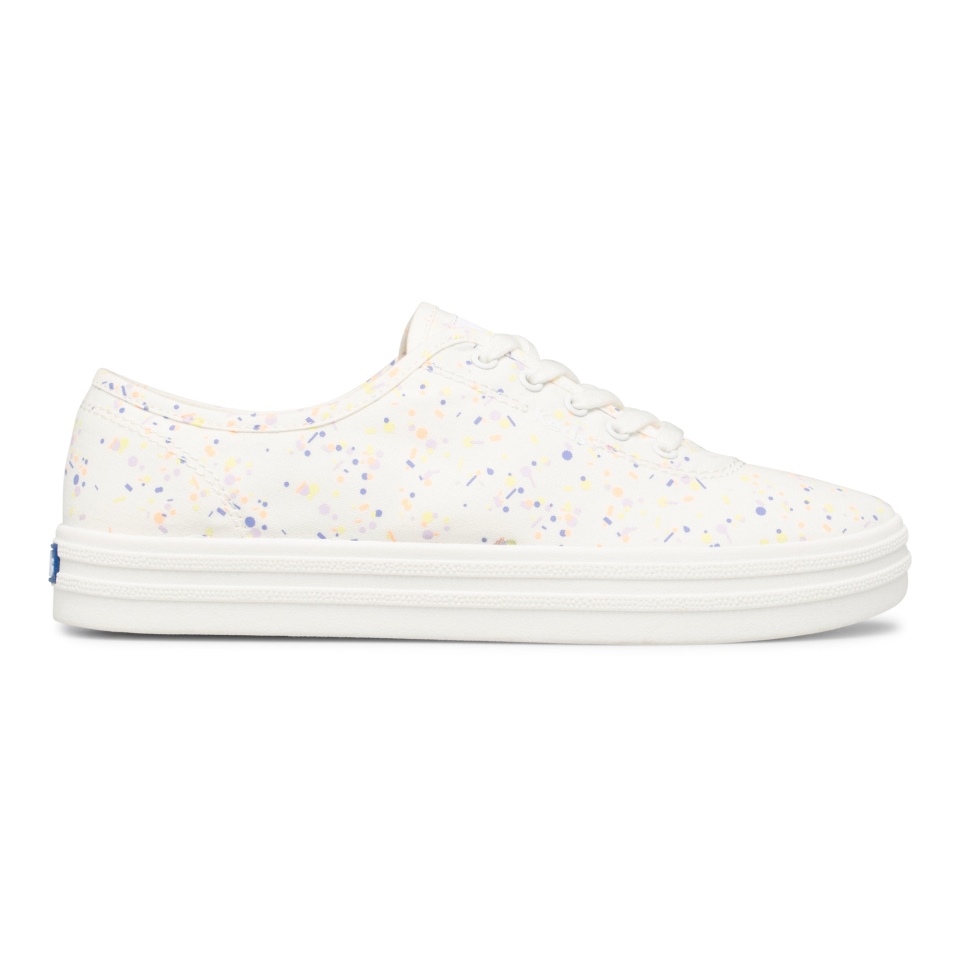 Keds Breezie Confetti Canvas Branco Multi