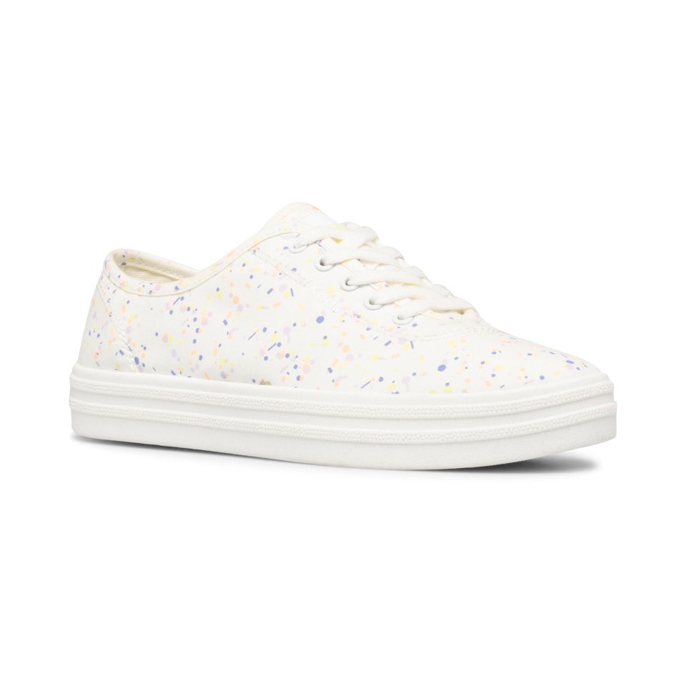Keds Breezie Confetti Canvas Branco Multi