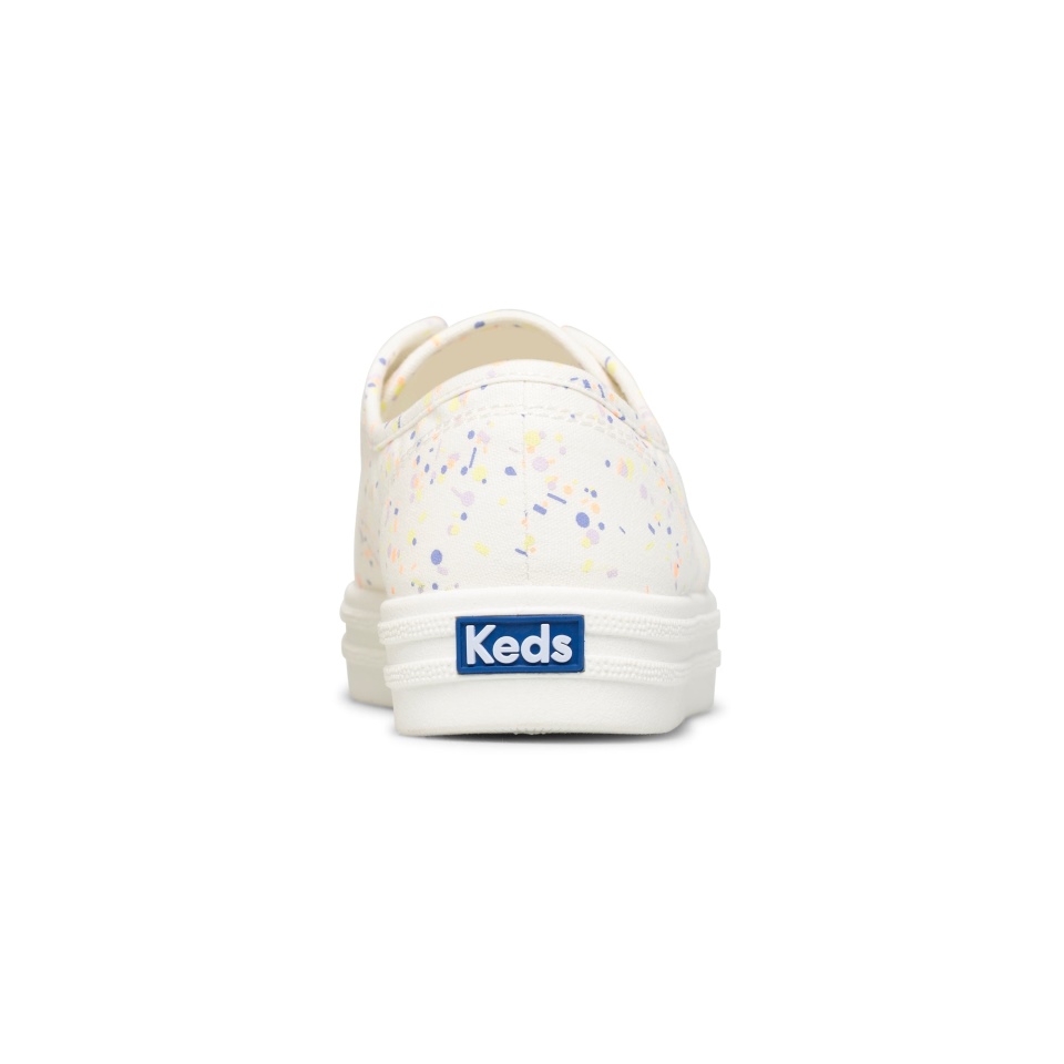Keds Breezie Confetti Canvas Branco Multi