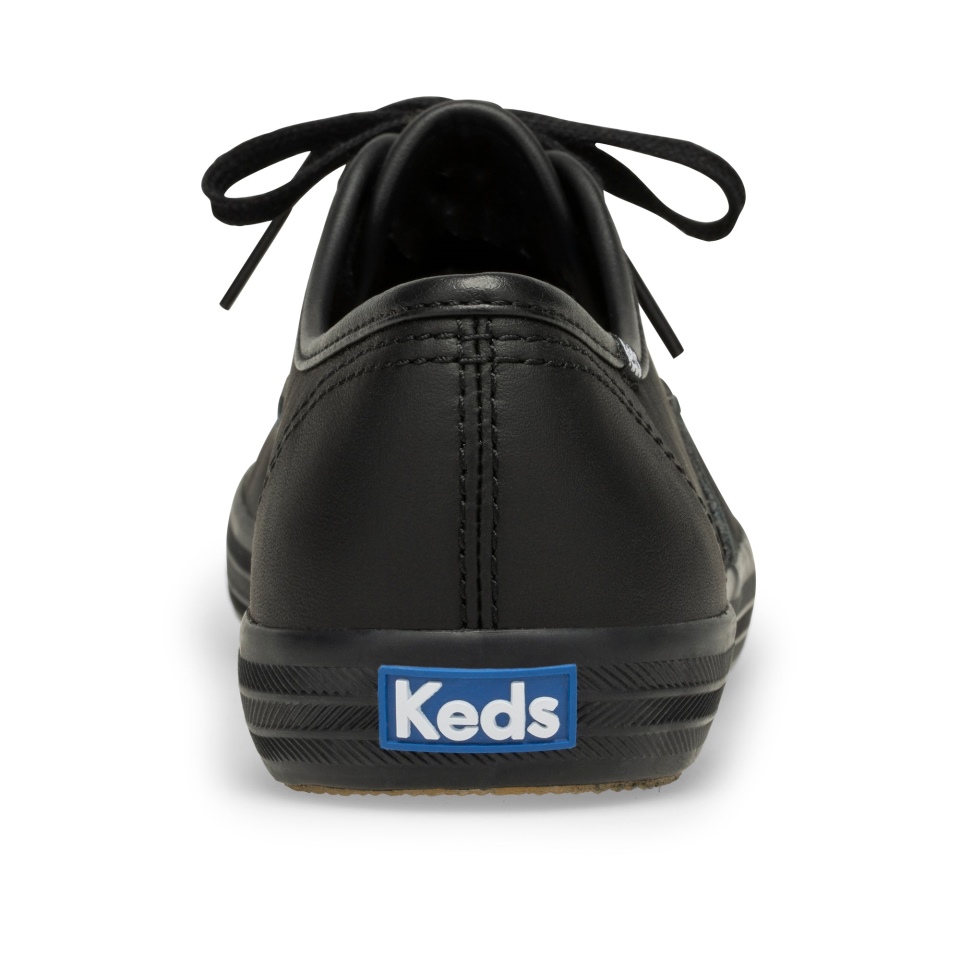 Keds Campeão Feminino Originals Couro Preto