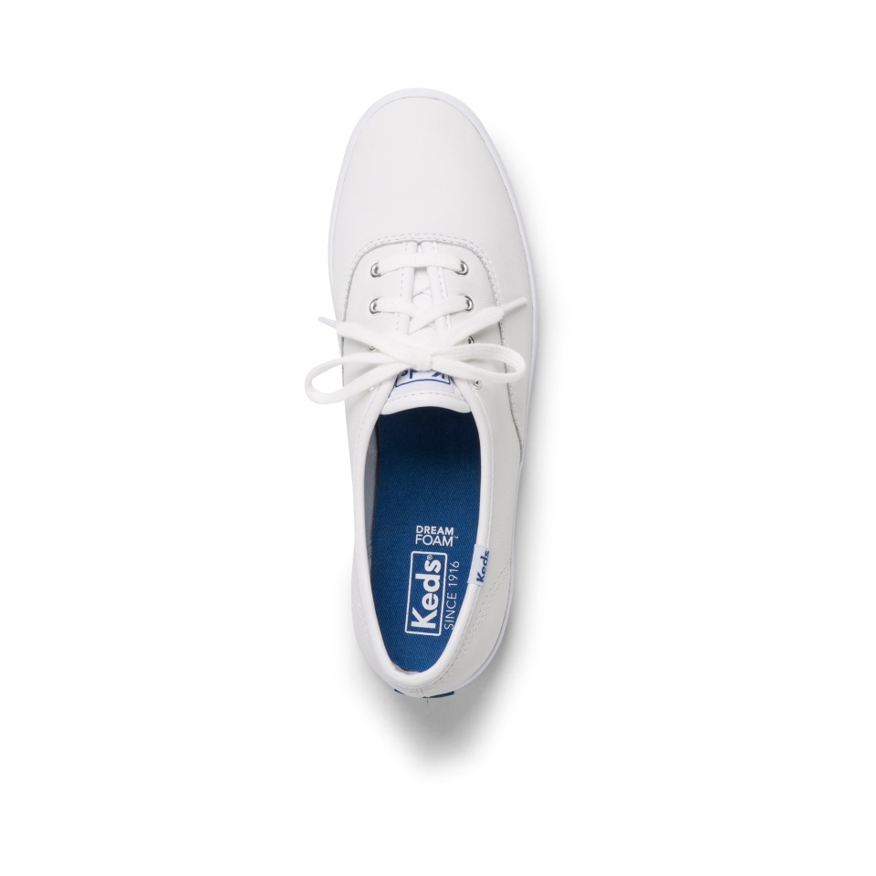 Keds Feminino Campeão Originals Couro Branco