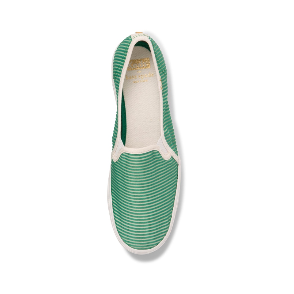 Keds Feminino Keds X Kate Spade New York Triple Decker Listra Malha Verde