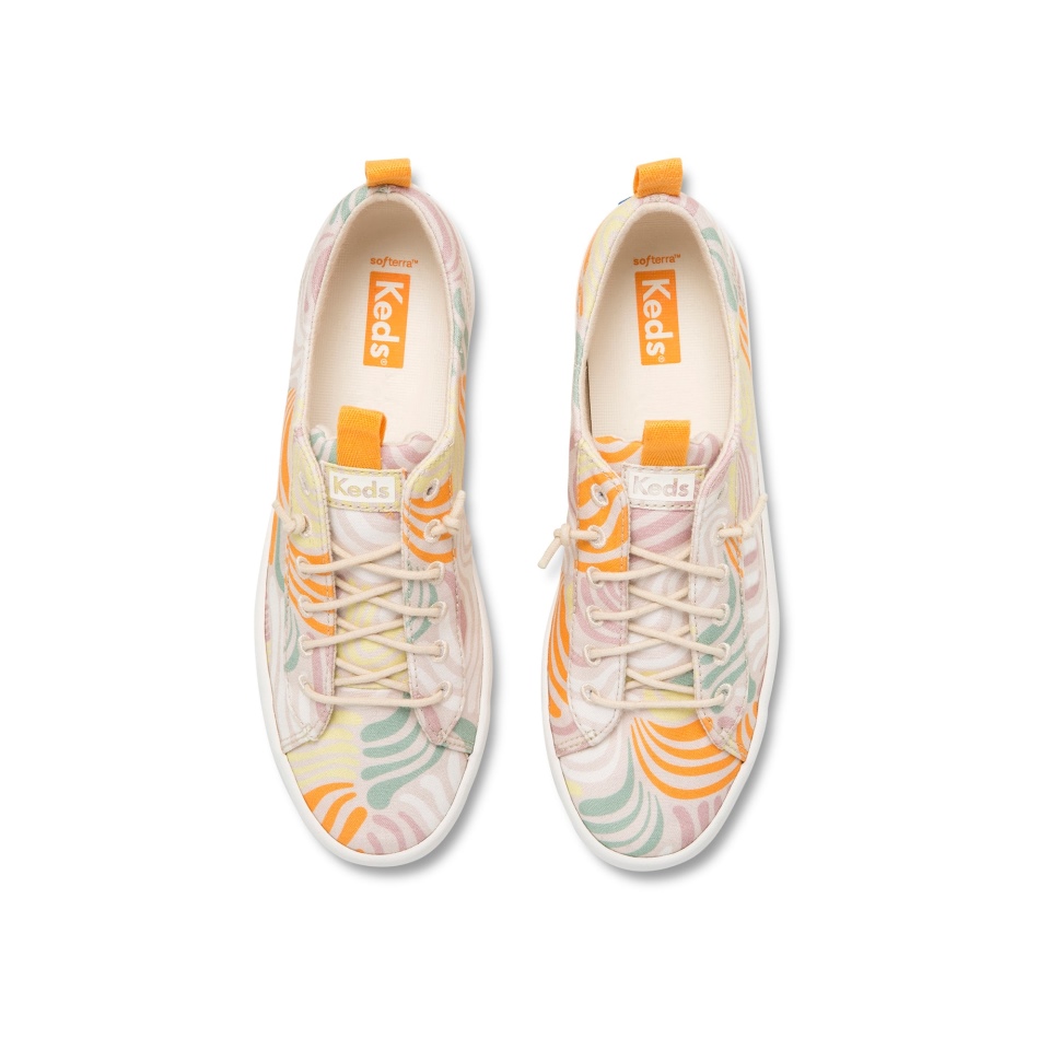 Keds Feminino Propina Algodão Orgânico Groovy Floral Multi