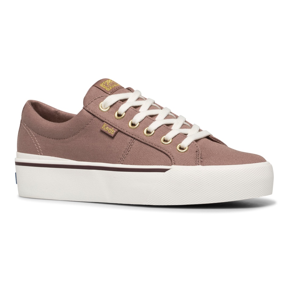 Keds Jump Kick Feminino Duo Algodão Orgânico Malva