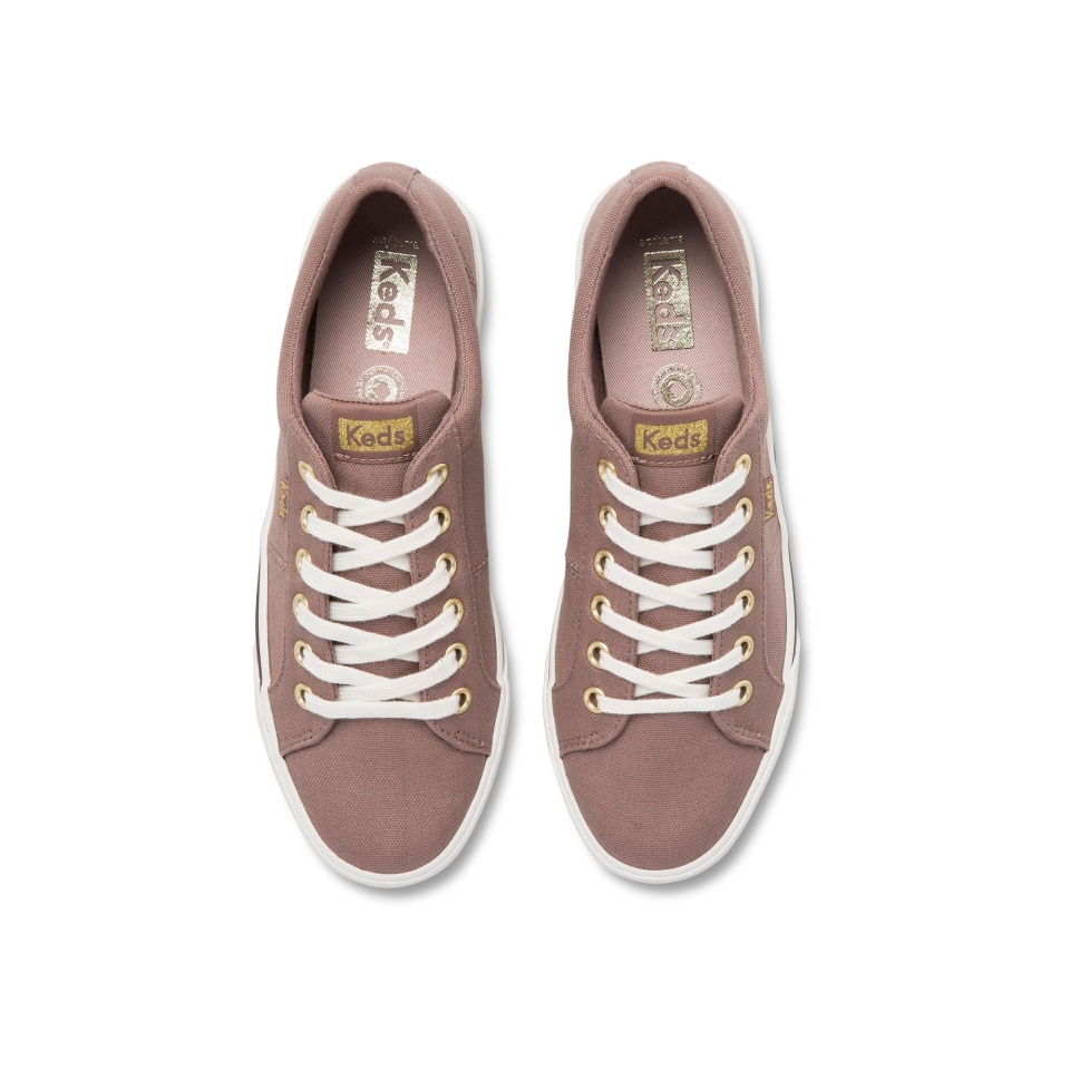 Keds Jump Kick Feminino Duo Algodão Orgânico Malva