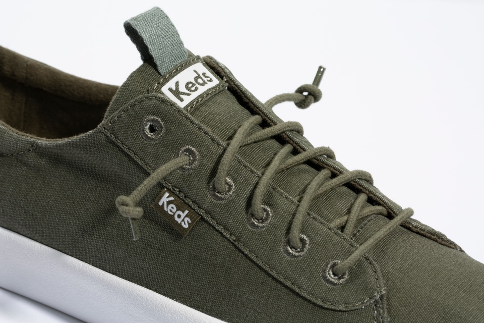 Keds Propina Feminina Algodão Orgânico Olive Night