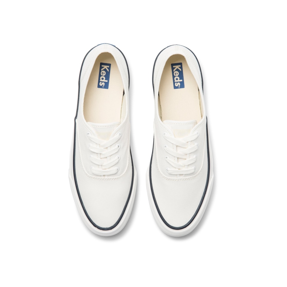 Keds Surfista Feminino Feat Algodão Orgânico Branco