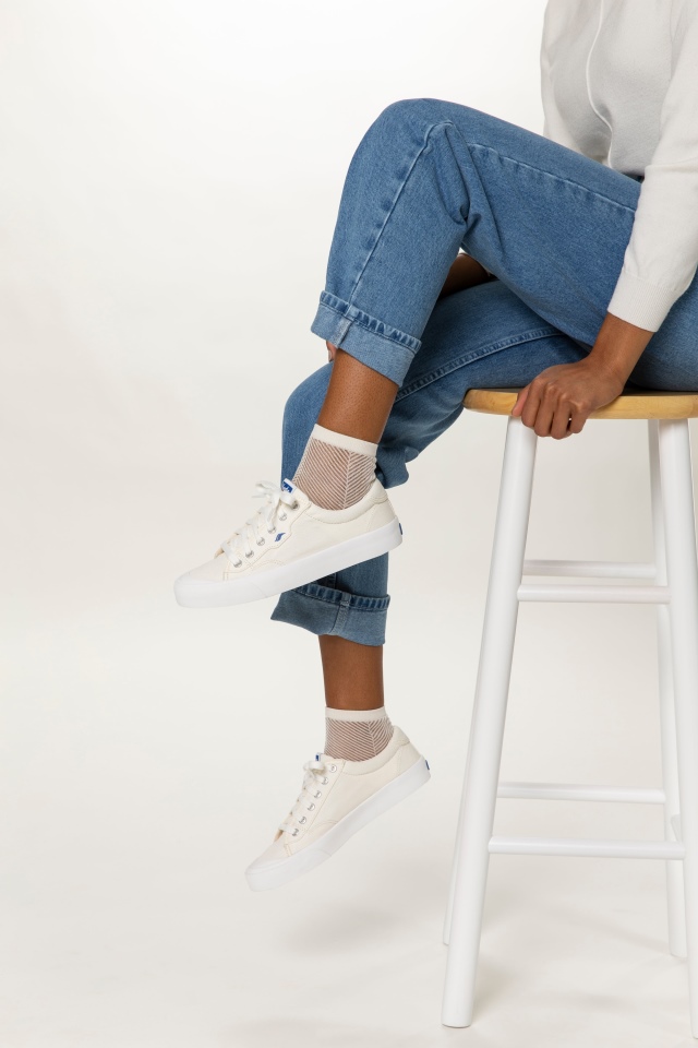 Keds Women\s Crew Kick 75 Canvas Navy