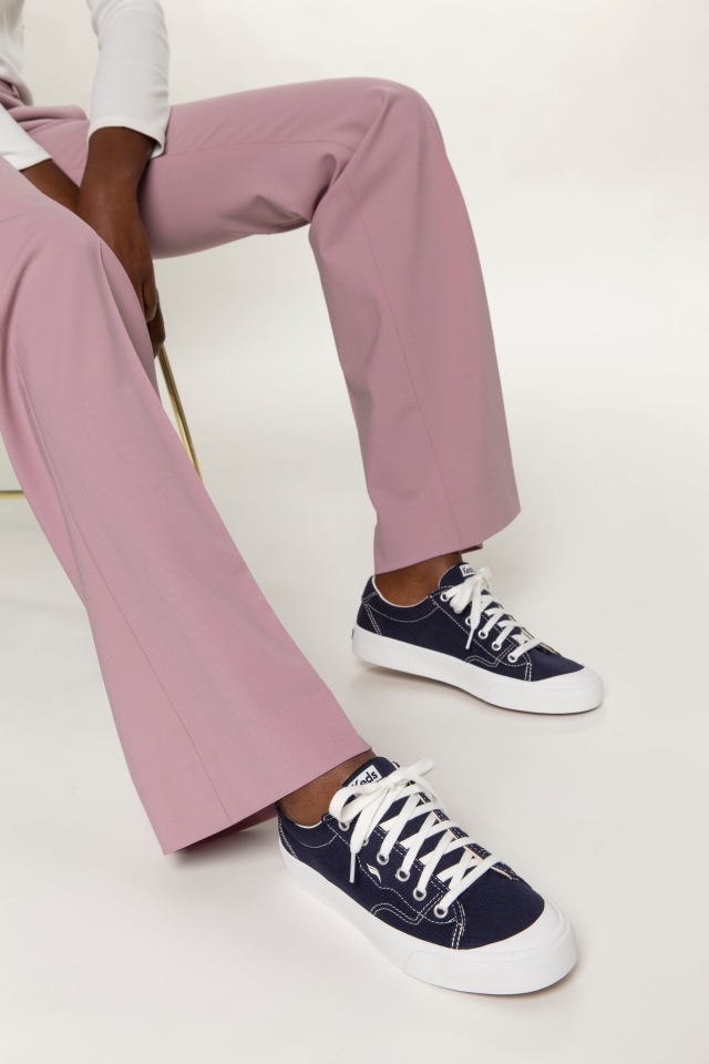 Keds Women\s Crew Kick 75 Canvas Navy