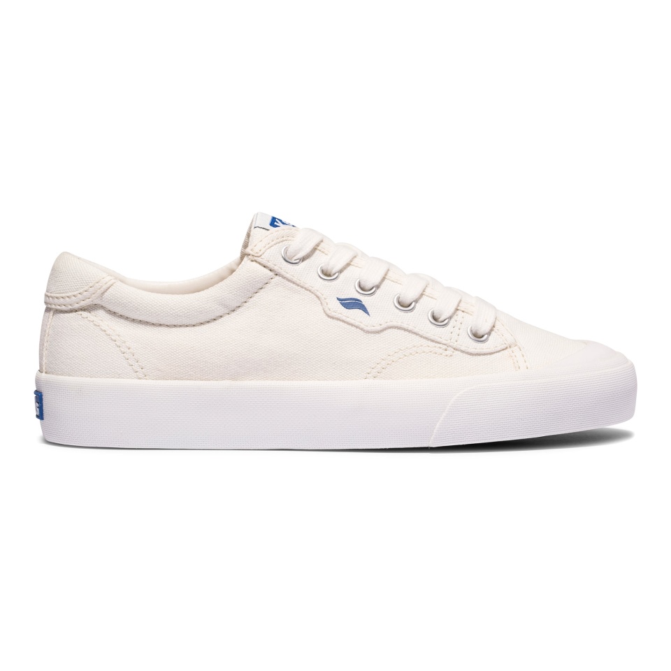 Keds Women\s Crew Kick 75 Feat Algodão Orgânico Branco
