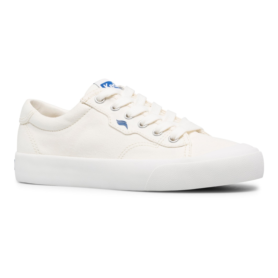 Keds Women\s Crew Kick 75 Feat Algodão Orgânico Branco