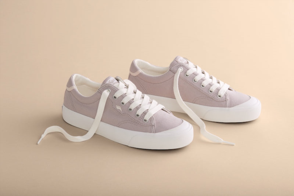 Keds Women\s Crew Kick 75 Feat Algodão Orgânico Cinza Nuvem