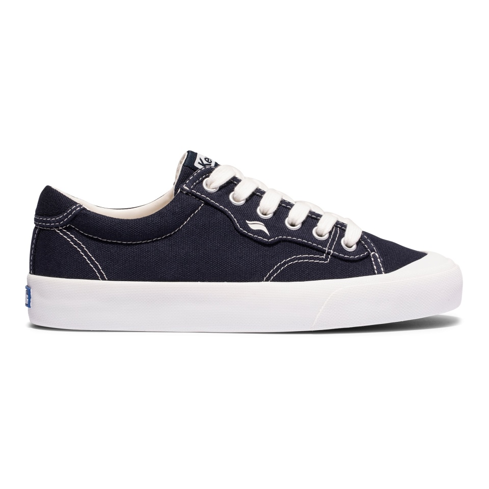Keds Women\s Crew Kick 75 Feat Algodão Orgânico Marinho