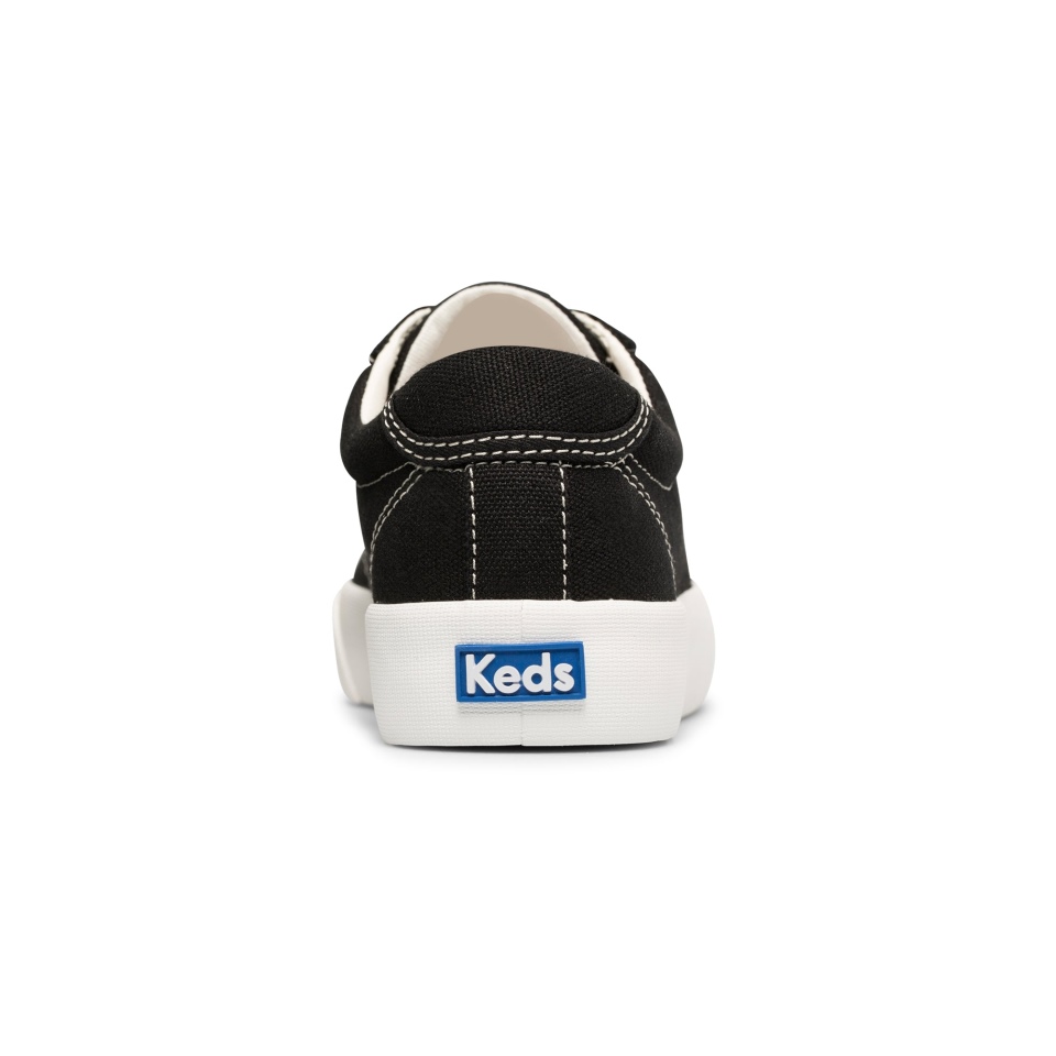 Keds Women\s Crew Kick 75 Feat Algodão Orgânico Preto