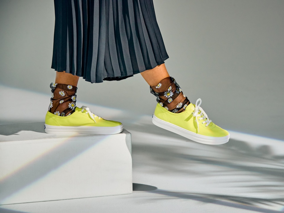 Lona Breezie Feminina Keds Neon Amarelo