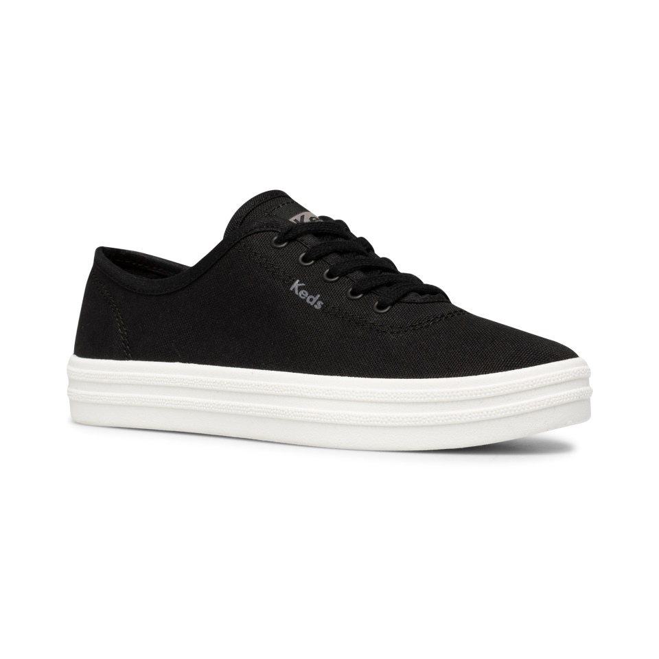 Lona Breezie Feminina Keds Preto Branco
