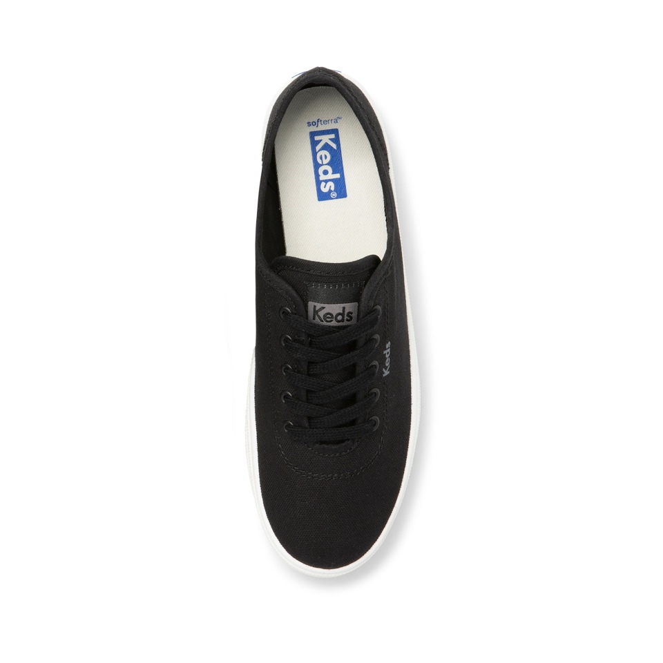 Lona Breezie Feminina Keds Preto Branco