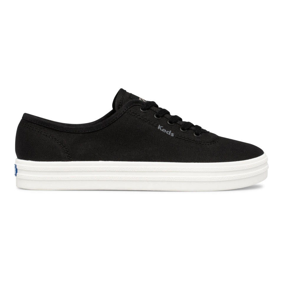 Lona Breezie Feminina Keds Preto Branco