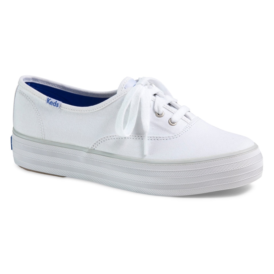 Lona Cvo Tripla Feminina Keds Branca