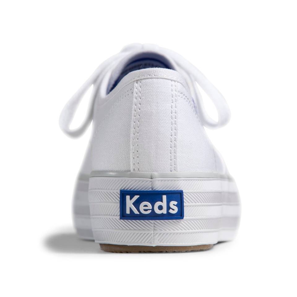 Lona Cvo Tripla Feminina Keds Branca