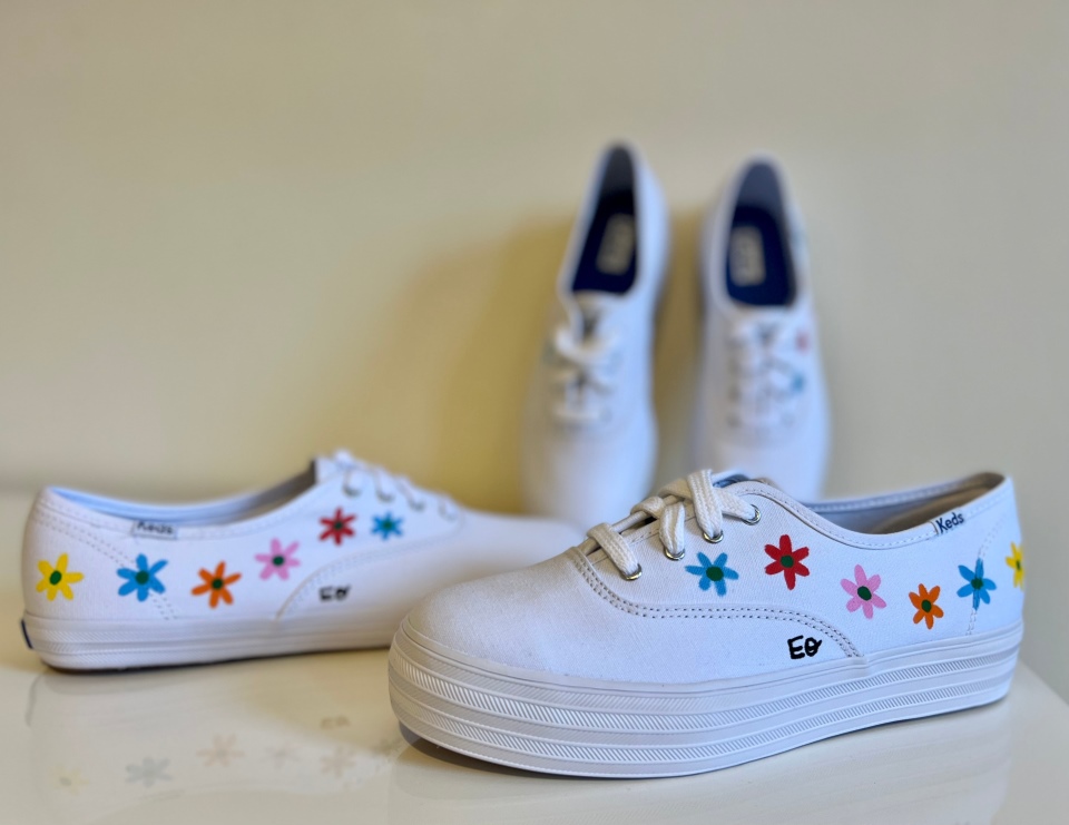 Lona Cvo Tripla Feminina Keds Por Elizabeth Olwen White