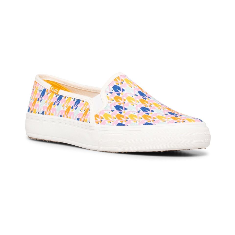Mulher Arco-íris De Dois Andares Feminina Keds Por Elizabeth Olwen White Multi